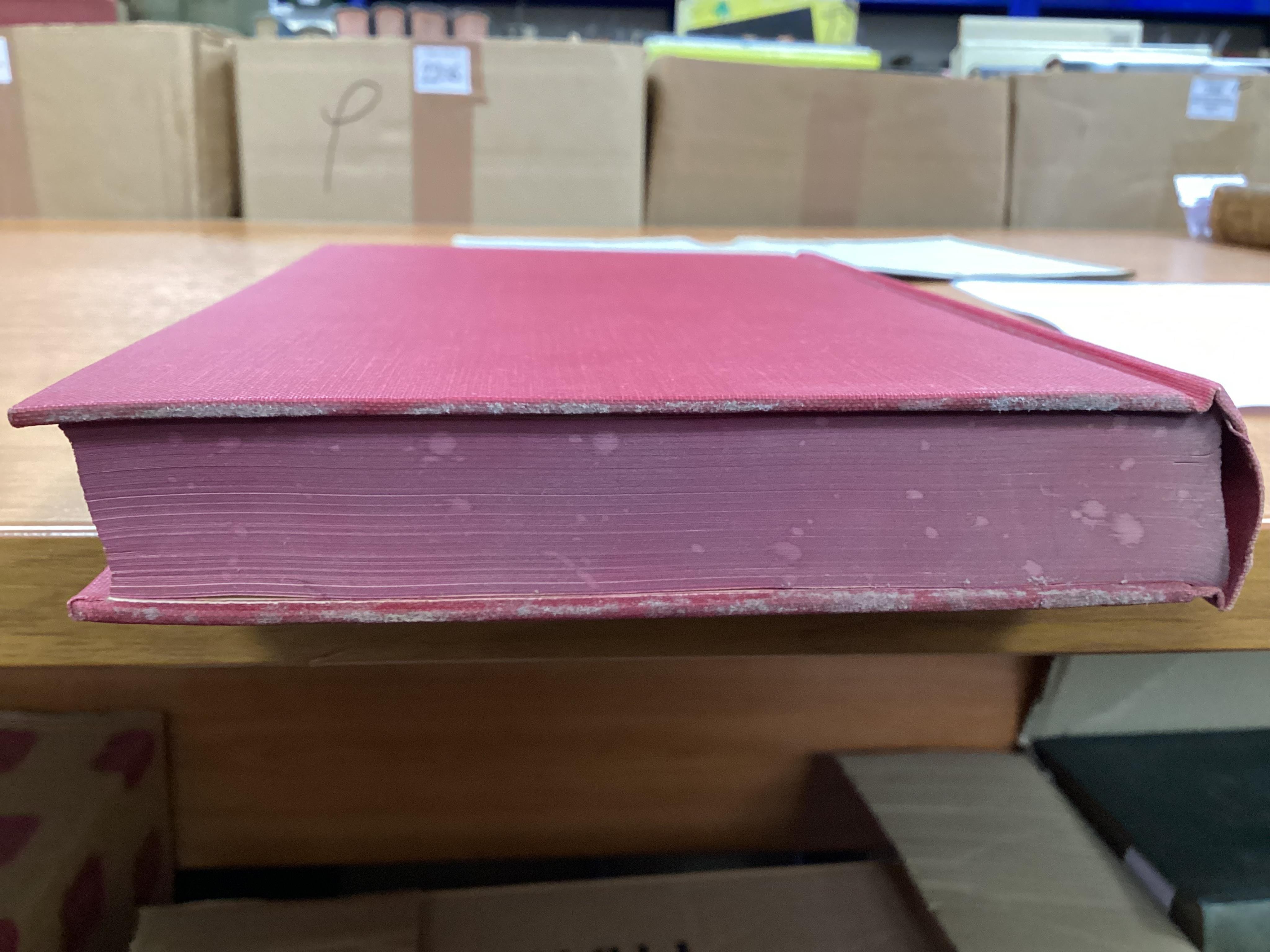 Tolkien J.R.R - The Lord of the Rings: The Fellowship of the Ring, 1st edition, 1st impression, folding map at rear, neat previous owner signature to front endpaper [Ann Williams 22nd August 1954], top edge red, original